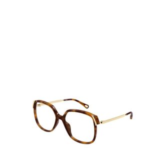 Chlo&eacute; Glasses, female, Brown, Size: 54 MM Eyeglasses