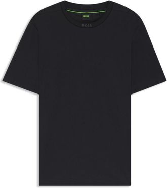 BOSS Cotton T-shirt with logo crew neck