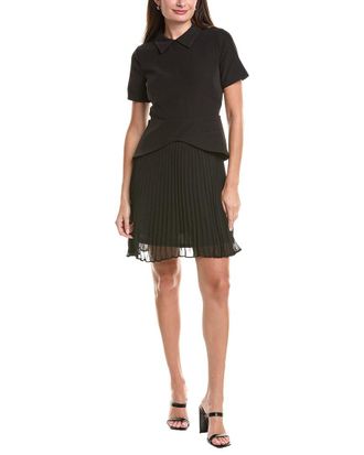 Julia Jordan Peplum Waist Mini Dress
