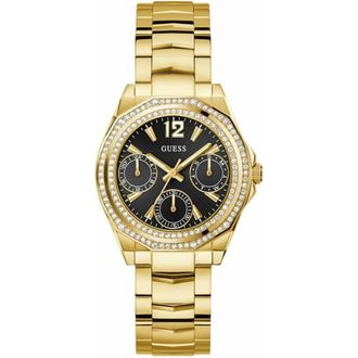 Guess Gw0685L4 Multifunctiehorloge - unisex - Accessoires - Geel - Maat: ONE Size