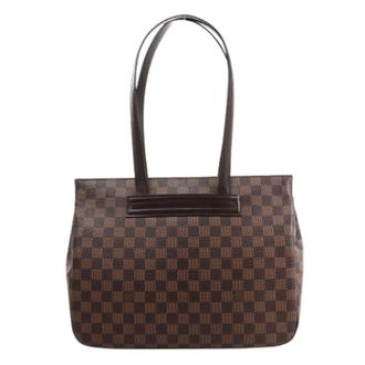 Louis Vuitton Pre-owned Tote Bags, female, Brown, Size: ONE SIZE Pre-owned Parioli PM Shoulder Bag