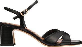 Margaux Eyewear The Paloma Sandal in Black Nappa at Nordstrom, Size 41.5
