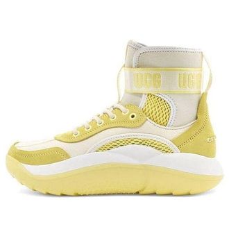 UGG (WMNS) UGG LA Cloud Hi White Yellow 1108914-MWSS
