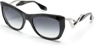 Dita Eyewear Icelus Zonnebril - Dames - Zonnebrillen - Zwart - 55 MM - Accessoires