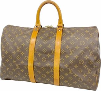 Louis Vuitton Pre-owned Weekend Bags, female, Brown, Size: ONE SIZE Pre-owned Travel Bag