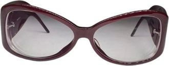 Celine Pre-owned Accessories, female, Purple, Size: ONE SIZE Pre-owned Plastic Sunglasses