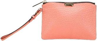 Burberry Pre-owned Clutches, female, Pink, Size: ONE SIZE Pre-owned Leather clutches