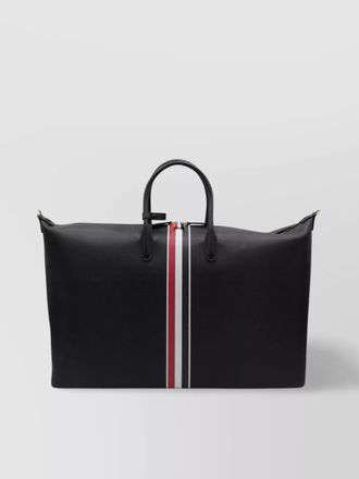 Thom Browne handle stripe detail luggage & travel bag
