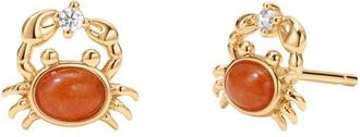 Made by Mary Crab Stud Earrings in Gold Vermeil at Nordstrom