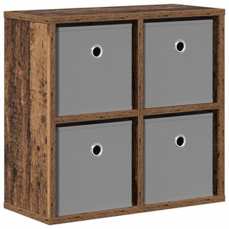 vidaXL Vidaxl Credenza Con Cassetto Legno Vecchio 49,5 X 22 X 47 Cm