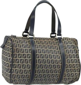 Fendi Pre-owned Handbags, female, Multicolor, Size: ONE SIZE Pre-owned Vintage Canvas Handbag