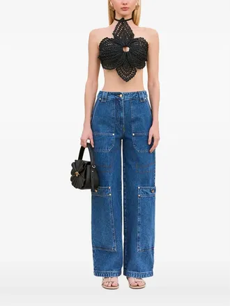 Cult Gaia Darlena Crochet Top