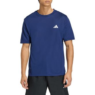 adidas Essentials Crewneck T-Shirt in Dark Blue at Nordstrom Rack, Size X-Large R