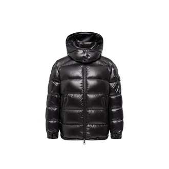 Moncler Moncler Maire Hooded Short Down Jacket, Women, Black, Size: 00