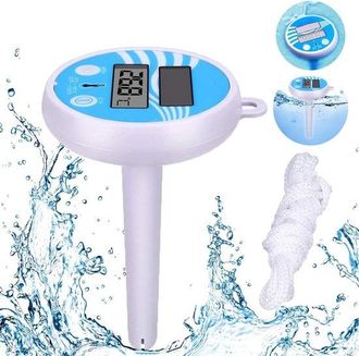 OEM Term&oacute;metro Flotante Para Piscinas - Term&oacute;metro Digital - Term&oacute;metro Solar - Con Pantalla Lcd - Para Piscinas Exteriores E Interiores, Spas