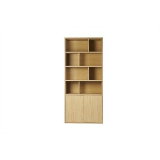 Miliboo Miliboo - Estanter&iacute;a Acabado De Madera Clara De Roble 92 Cm - Nagano
