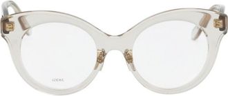 Loewe LW50074F057 Square Full Rim Eyeglasses - Brown