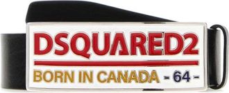 Dsquared2 Belt - Heren - Riemen - Zwart - 90 CM - Accessoires