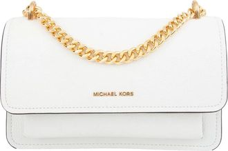 Michael Kors Witte Schoudertas Stijlvol Model - Dames - Schoudertassen - Wit - ONE Size - Leer - Tassen