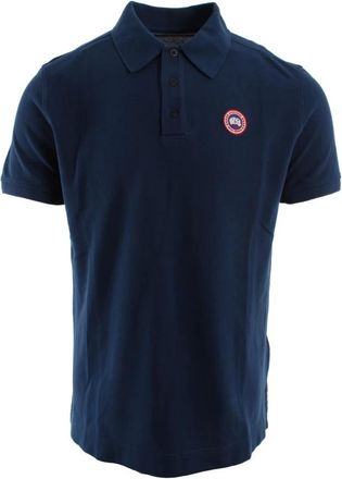 Canada Goose Beckley Polo - Heren - Polos - Blauw - S - Katoen - Tops