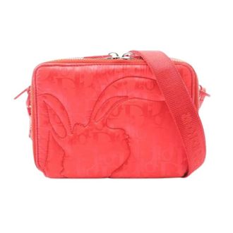 Dior Pre-owned Cross Body Bags, male, Red, Size: ONE SIZE Pre-owned ERL Mirage Nylon Leather Shoulder Bag