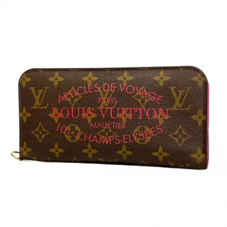 Louis Vuitton Indian Rose Long Wallet (Bi-Fold) (Pre-Owned)