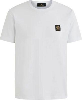 Belstaff T-Shirts, male, White, Size: XL Ink T-shirt and Polo