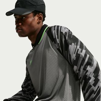 Nike Mens Premier Dri-FIT Long-Sleeve Soccer Jersey in Grey | IM4020-010