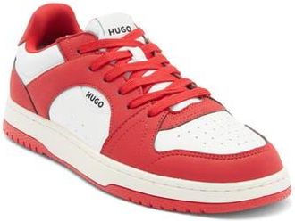 BOSS Hadrain Tenn Sneaker in Open Red at Nordstrom Rack, Size 7Us / 6Uk