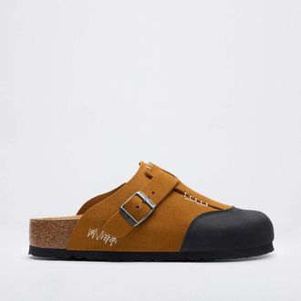 Birkenstock Boston Cap Leve pu Camel