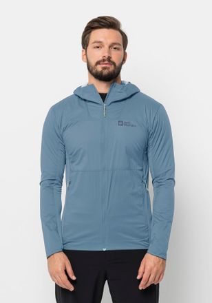 Jack Wolfskin Funktionsjacke JACK WOLFSKIN PRELIGHT ALPHA JKT M, Herren, Gr. XXL (58), blau (elemental, blau), 1. OBERSTOFF: 100% POLYAMID; 2. OBERSTOFF: 93% POLYES