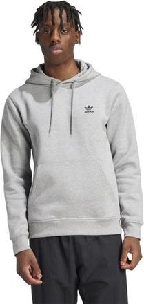 adidas Mens adidas Originals Trefoil Essentials Lifestyle Hoodie - Medium Grey Heather Size XXL