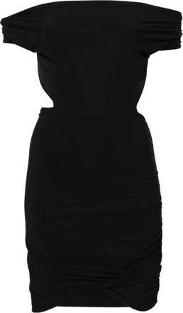 Amazu&igrave;n Stijlvolle Ester Modieuze Jurk - Dames - Korte kleedjes - Zwart - ONE Size - Kleedjes
