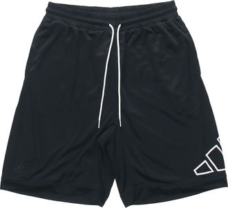 adidas Big Logo Short Basketball game Sports Shorts Black GT3018