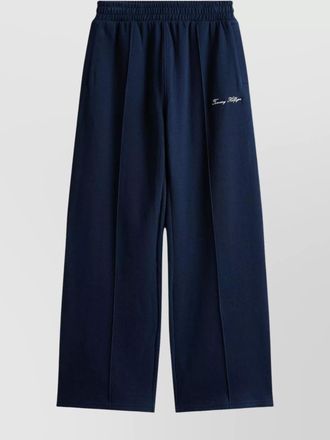 Tommy Hilfiger straight-leg pique cotton joggers