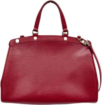 Louis Vuitton Pre-owned Vintage Handtas - Dames - Vintage Handtas - Rood - ONE Size - Leer - Vintage