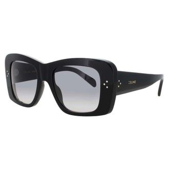 Celine Ladies Black Rectangular Sunglasses CL40321I01B