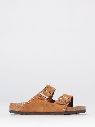 Birkenstock Sandalo Arizona Rivet Birkenstock in camoscio con borchie