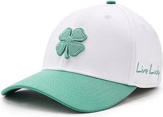 Black Clover Premium Clover 179 Hat Baseball Caps Jade/White Hat/3d Jade Clover : LG/XL, Polyester/Spandex