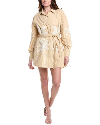 Hemant & Nandita Eyelet Shirtdress