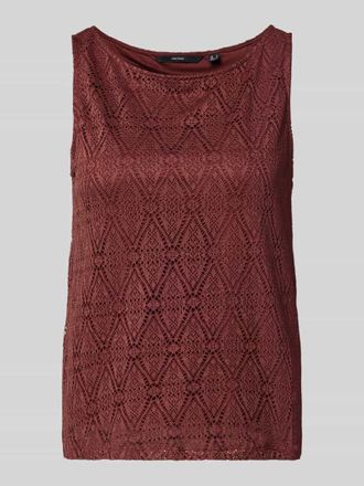 Vero Moda Regular Fit Tank Top Modell MAYA in Rostrot, Gr&ouml;&szlig;e XL