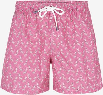 Fedeli Badeshorts mit Affenprint Madeira