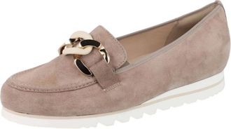 Hassia Instappers - Dames - Schoenen - Beige - Maat: 40 EU Leer