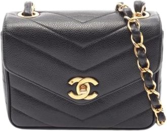 Chanel Borsa a tracolla vintage Pre-owned - - Pre-owned - Donna - Nero - ONE SIZE