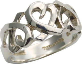 Tiffany & Co. Silver Silver 925 Band Ring (Pre-Owned)