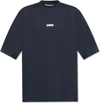 Marni Hombre, Camisetas, Azul, Talla: L