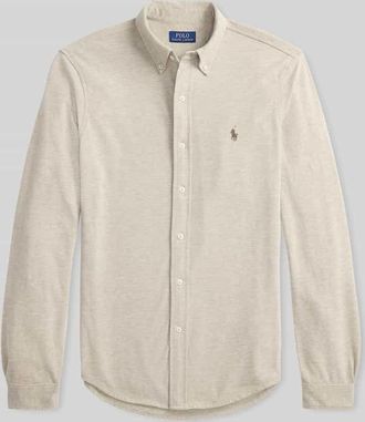 Polo Ralph Lauren Regular Fit Freizeithemd aus reiner Baumwolle in Beige, Gr&ouml;&szlig;e XXL