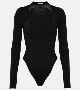 Alaia Alaïa Body in maglia a coste