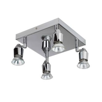 Netlighting Bomba 4 Light Spotlight Clusters Chrome in Silver