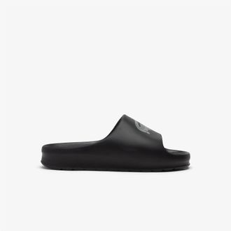 Lacoste Heren Lacoste Serve 2.0 Slippers in Grijs